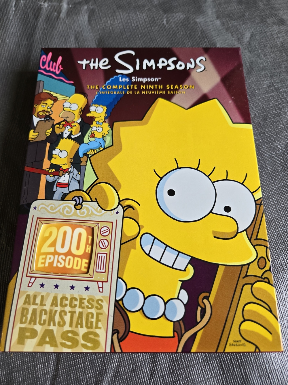 The Simpsons: The Complete Ninth Season - Yellow Collector's Edition (DVD)